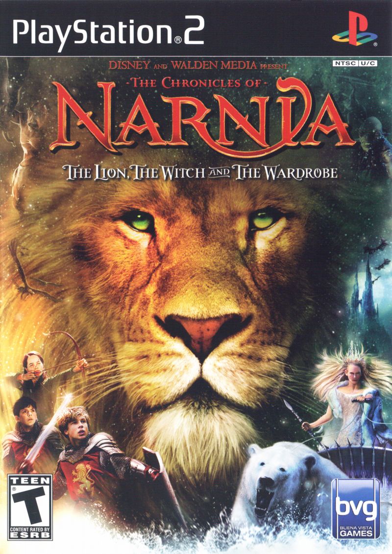 Front cover of The Chronicles of Narnia: The Lion, the Witch and the Wardrobe for PlayStation 2
