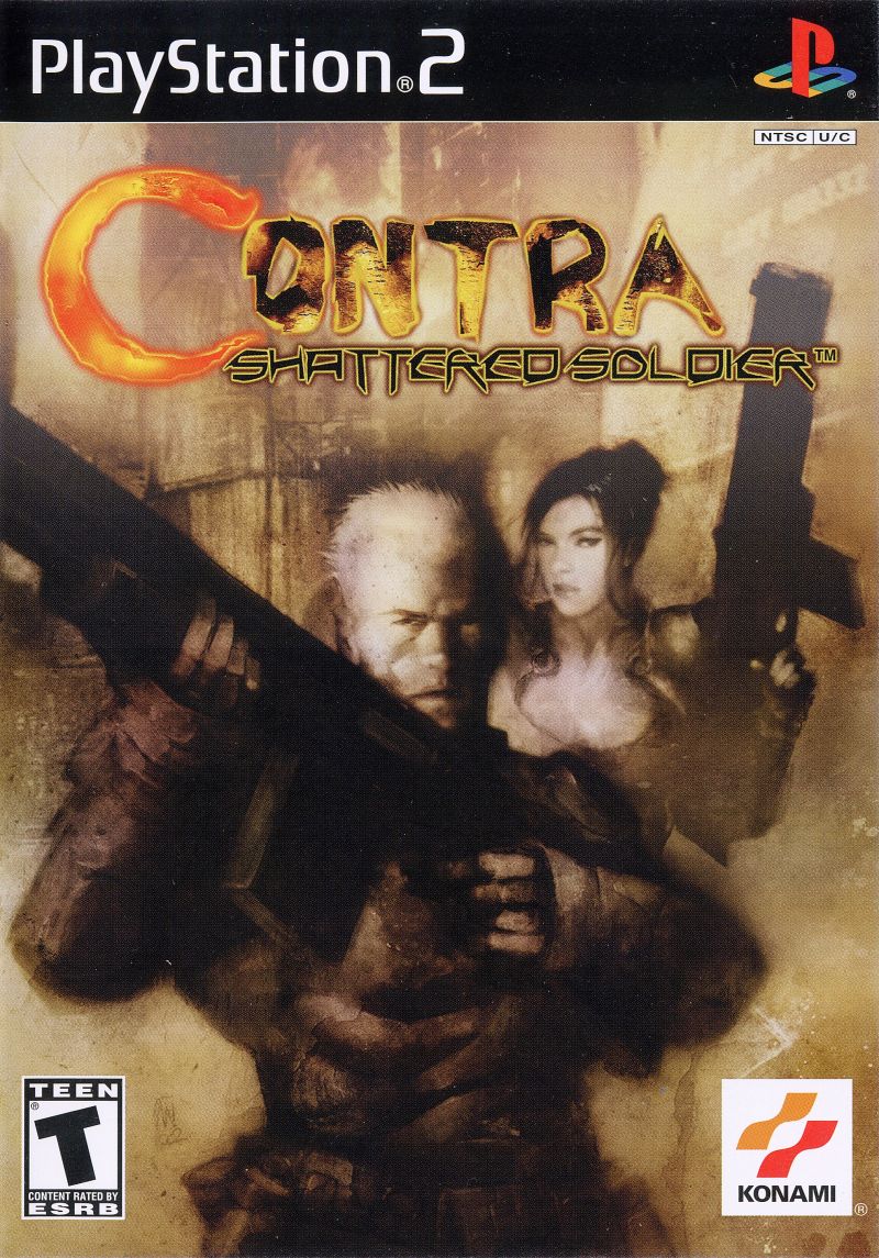 Front cover of Contra: Shattered Soldier for PlayStation 2