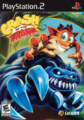 Front cover of Crash of the Titans for PlayStation 2