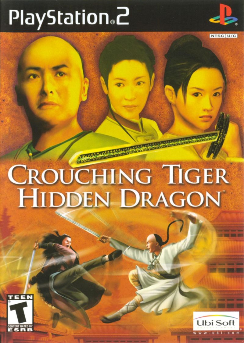Front cover of Crouching Tiger Hidden Dragon for PlayStation 2