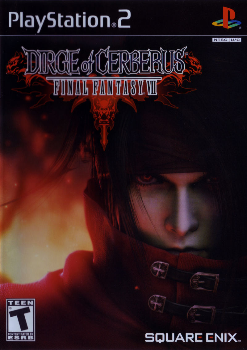Front cover of Dirge of Cerberus: Final Fantasy VII for PlayStation 2