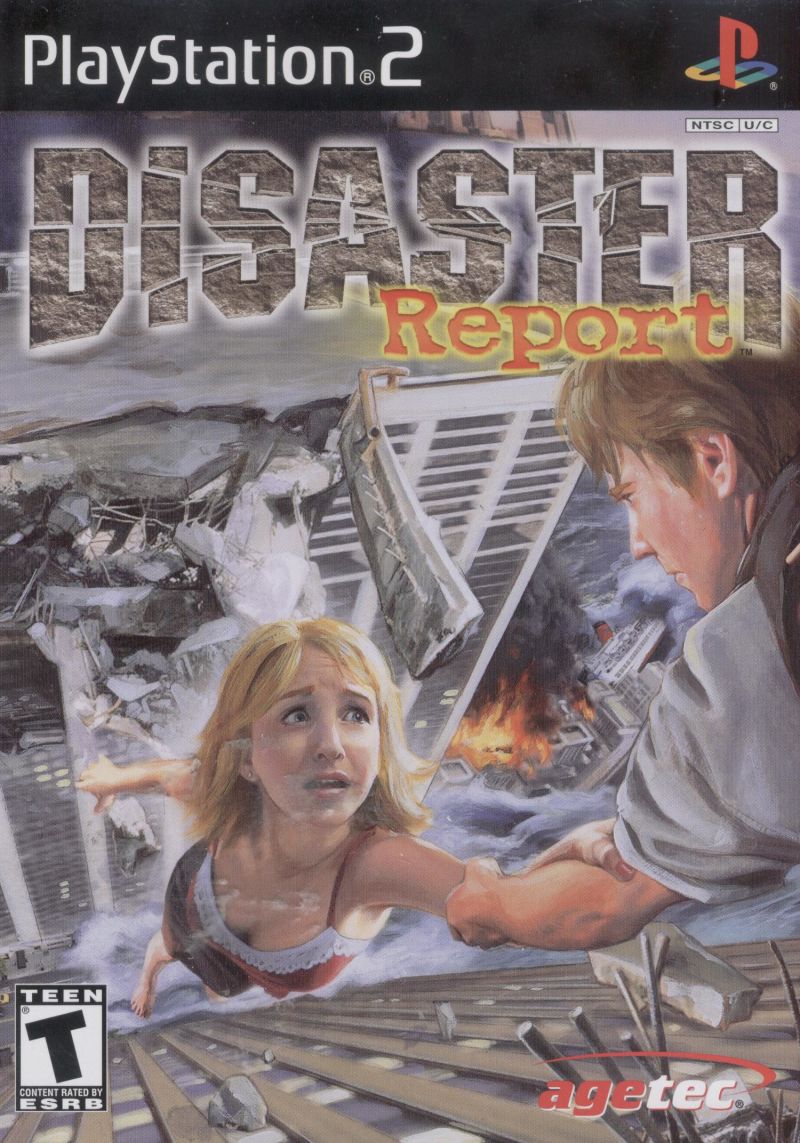 Front cover of Disaster Report for PlayStation 2