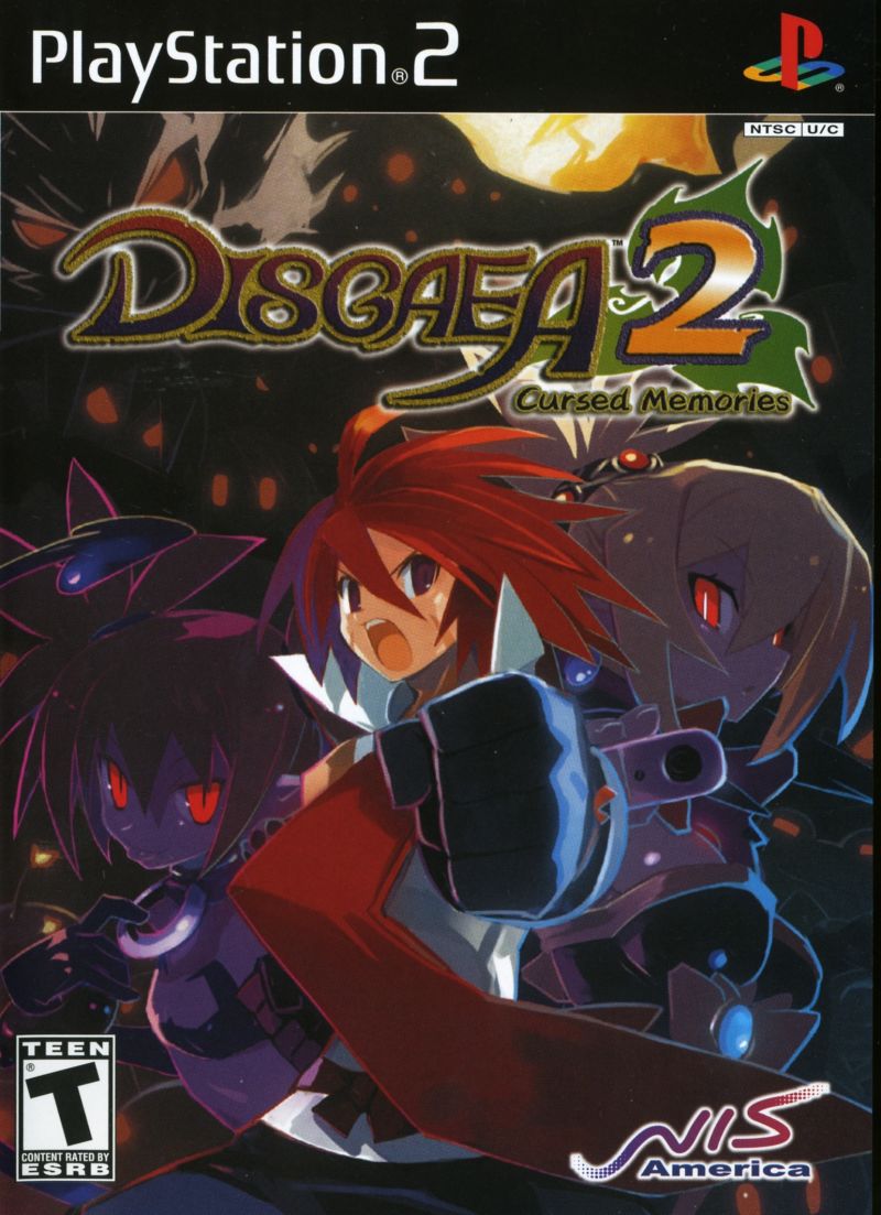 Front cover of Disgaea 2: Cursed Memories for PlayStation 2