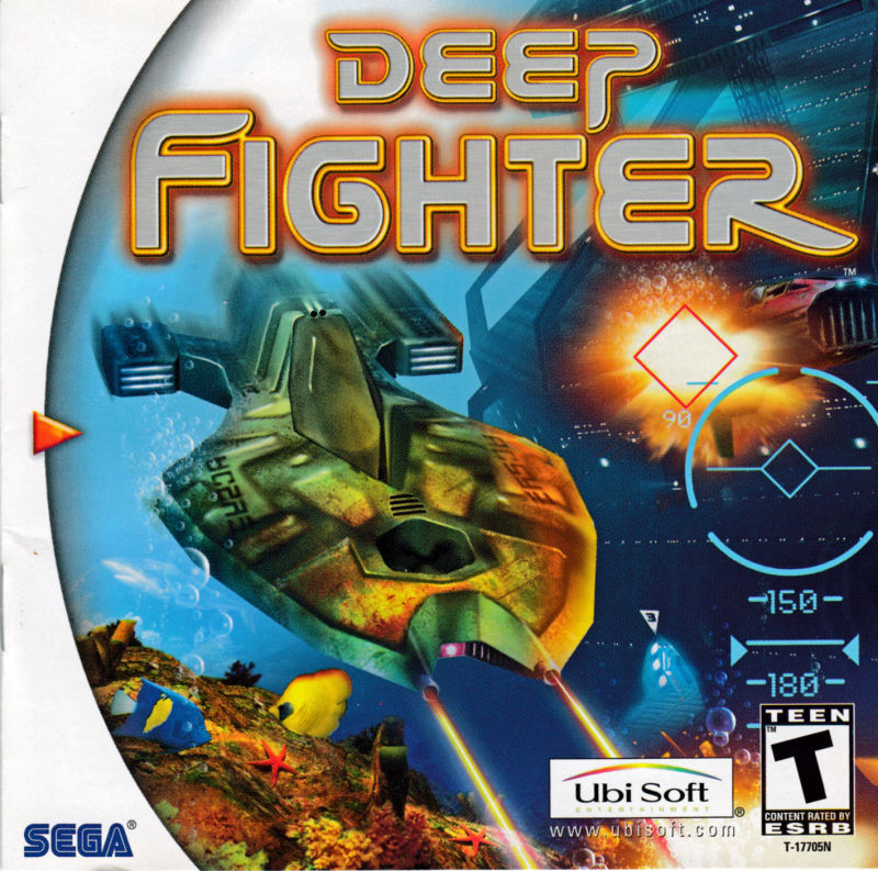 Front cover of Deep Fighter for Dreamcast