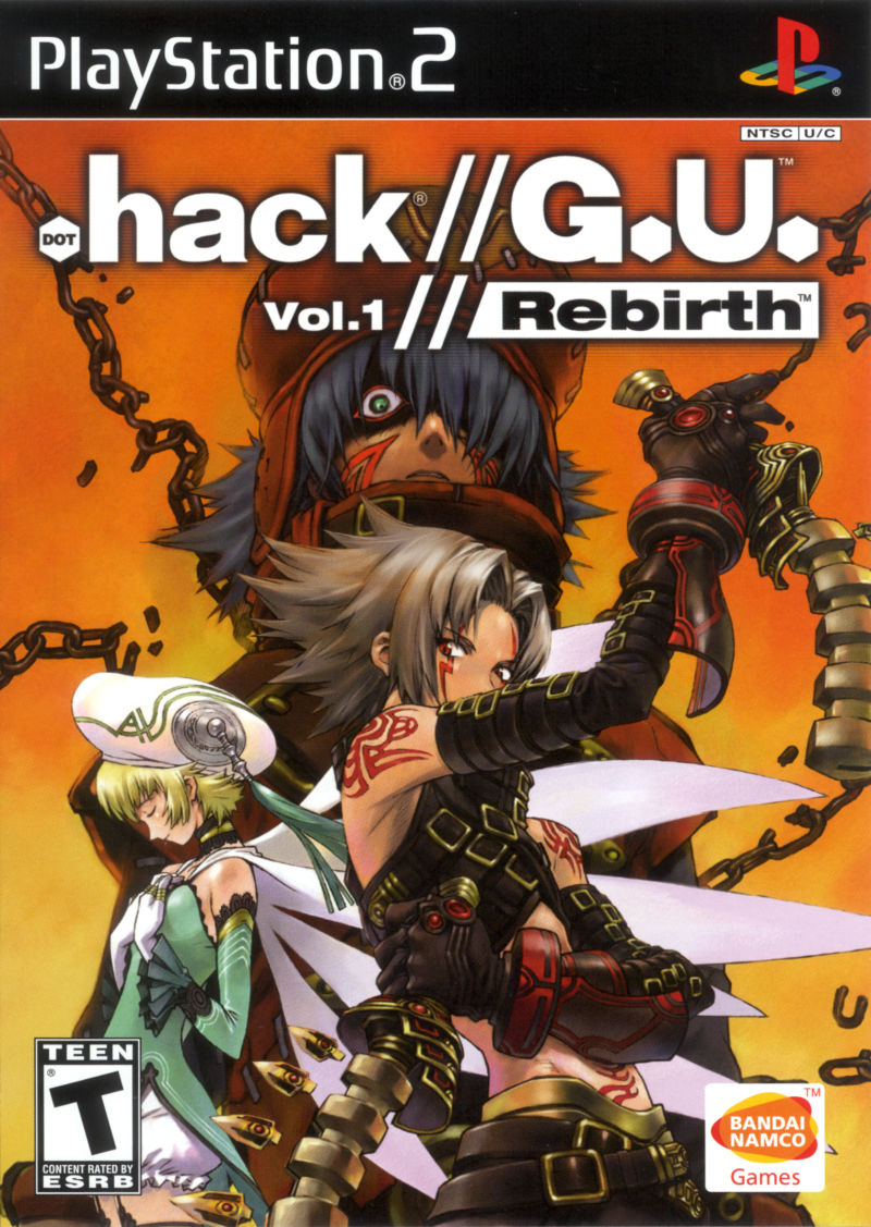 Front cover of .hack//G.U. Vol. 1//Rebirth for PlayStation 2