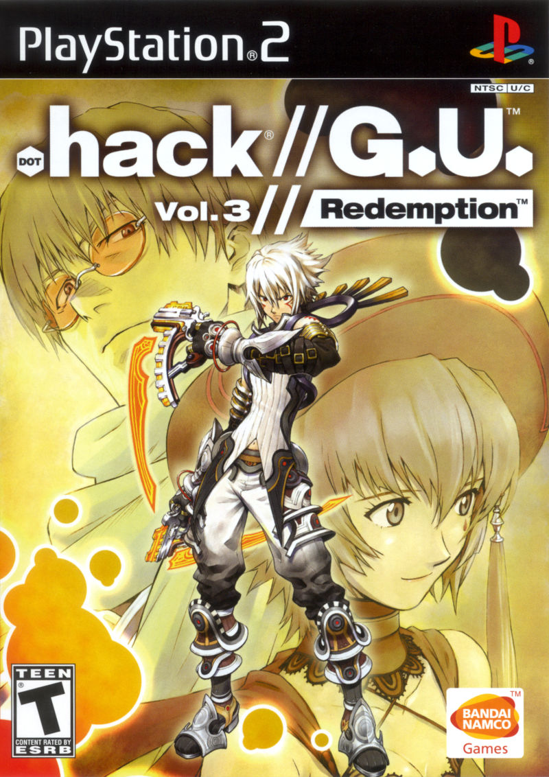 Front cover of .hack//G.U. Vol. 3//Redemption for PlayStation 2