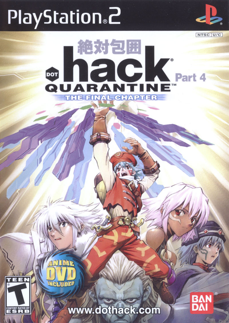 Front cover of .hack//Quarantine: Part 4 for PlayStation 2