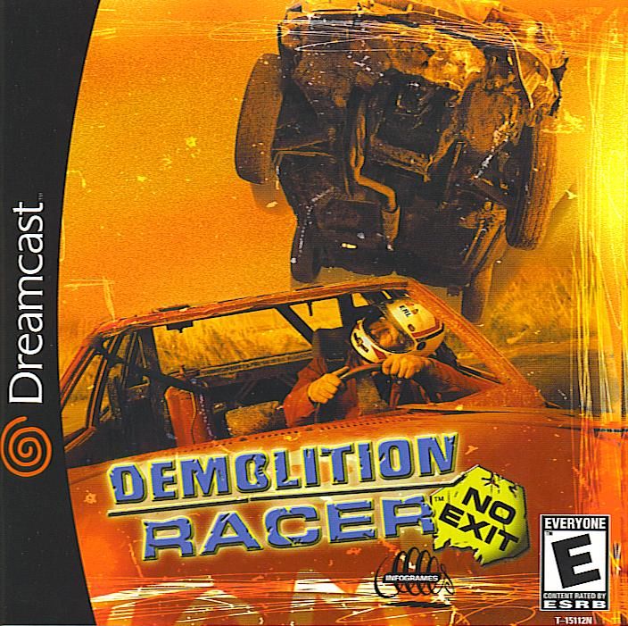 Front cover of Demolition Racer: No Exit for Dreamcast