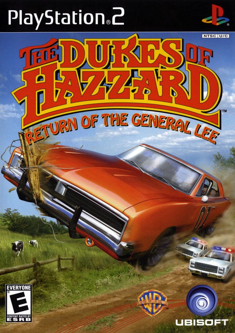 Front cover of The Dukes of Hazzard: Return of the General Lee for PlayStation 2