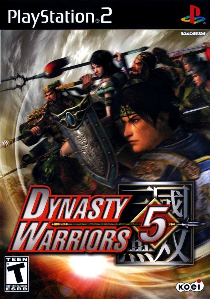 Front cover of Dynasty Warriors 5 for PlayStation 2