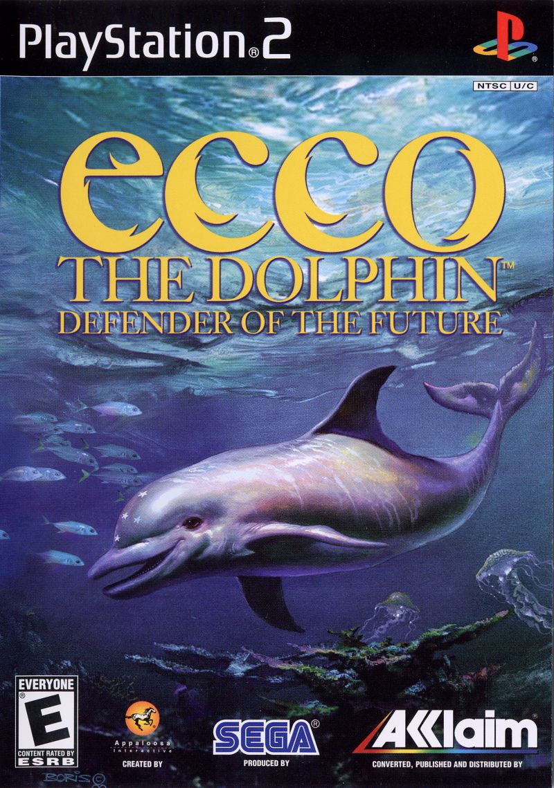 Front cover of Ecco the Dolphin: Defender of the Future for PlayStation 2