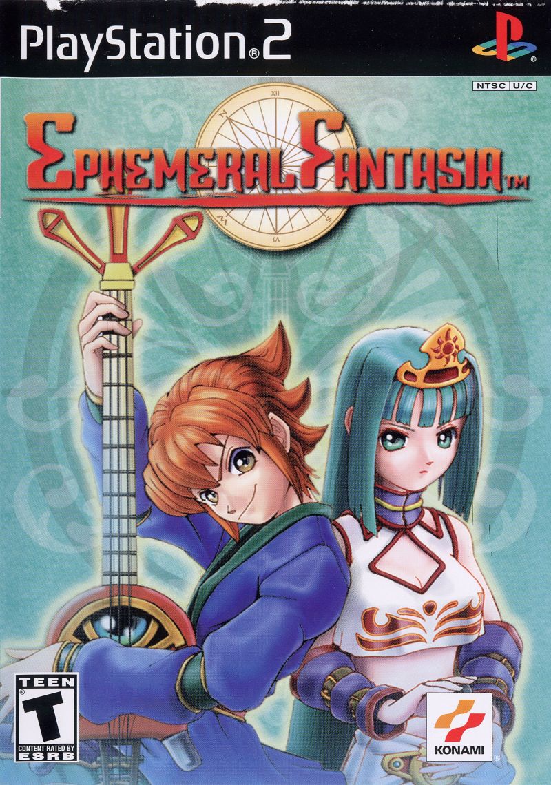 Front cover of Ephemeral Fantasia for PlayStation 2