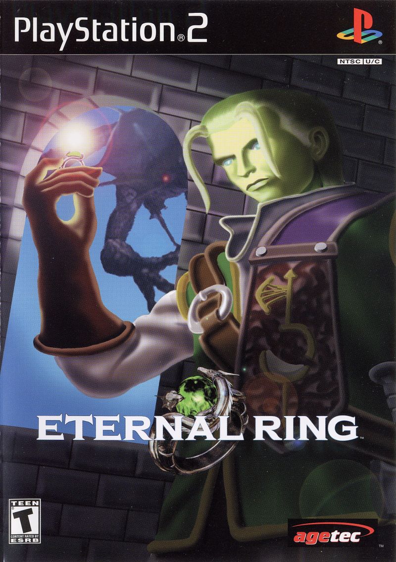 Front cover of Eternal Ring for PlayStation 2