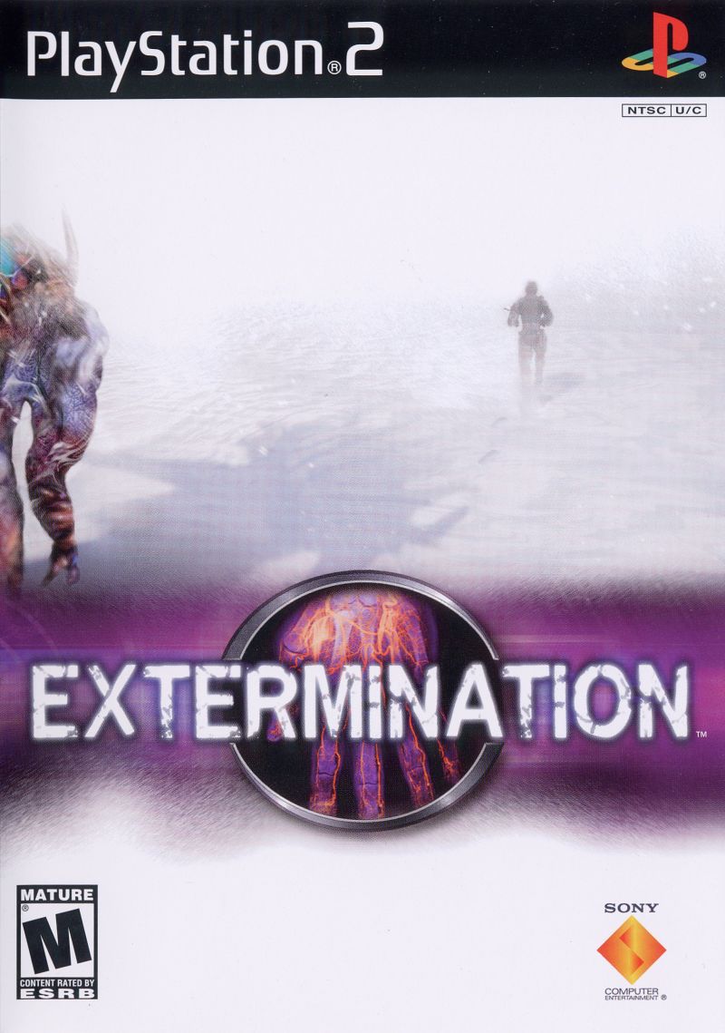 Front cover of Extermination for PlayStation 2
