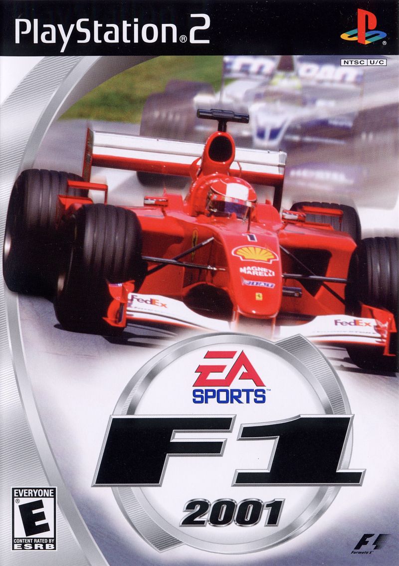 Front cover of F1 2001 for PlayStation 2