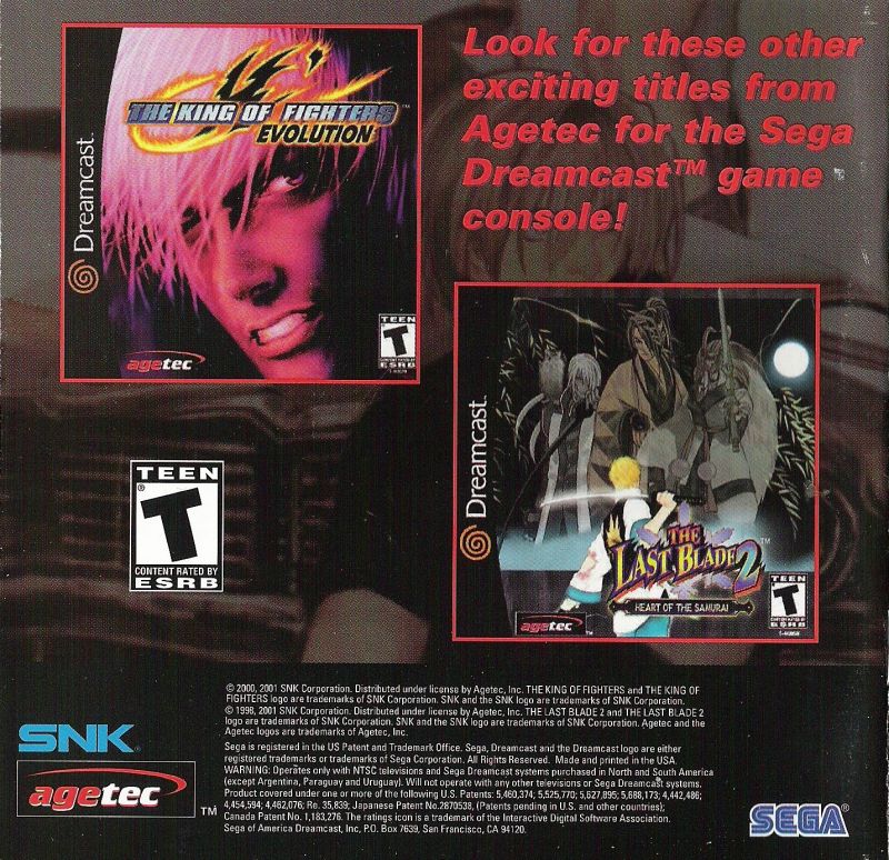 Game The King Of Fighters 99 - PS2