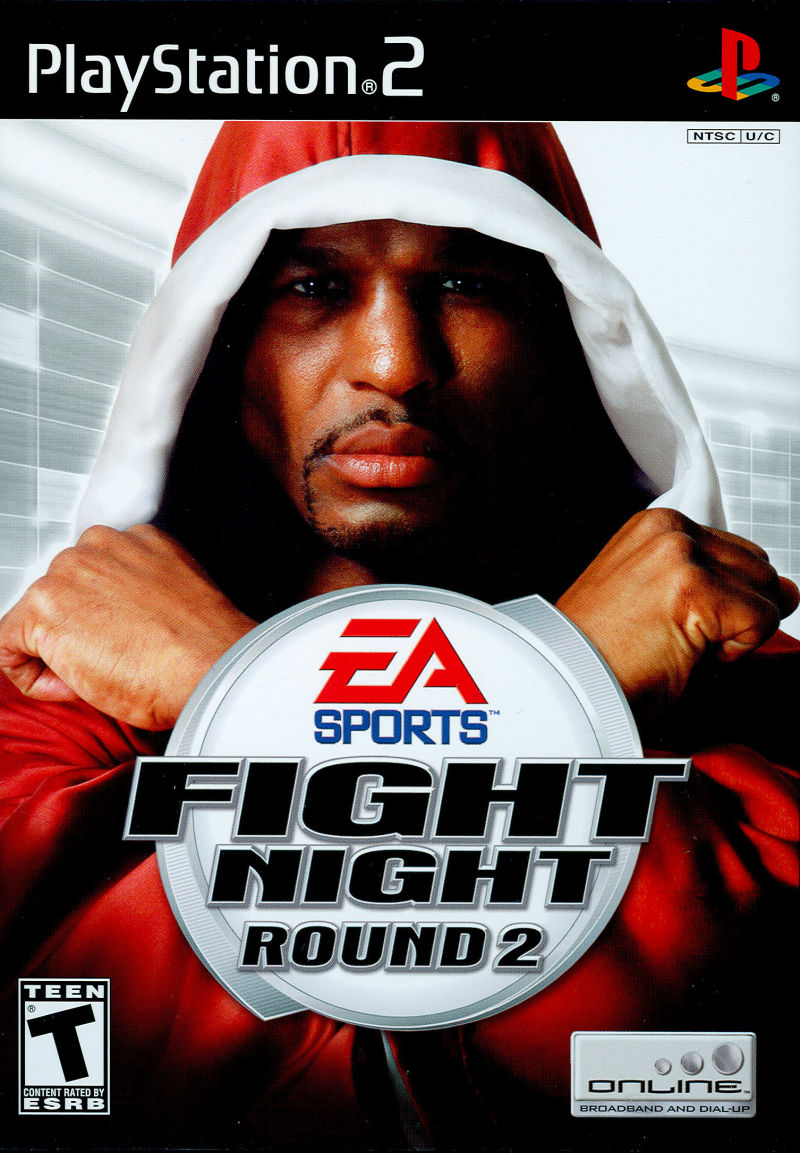 Front cover of Fight Night Round 2 for PlayStation 2