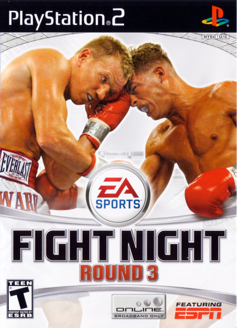 Front cover of Fight Night Round 3 for PlayStation 2