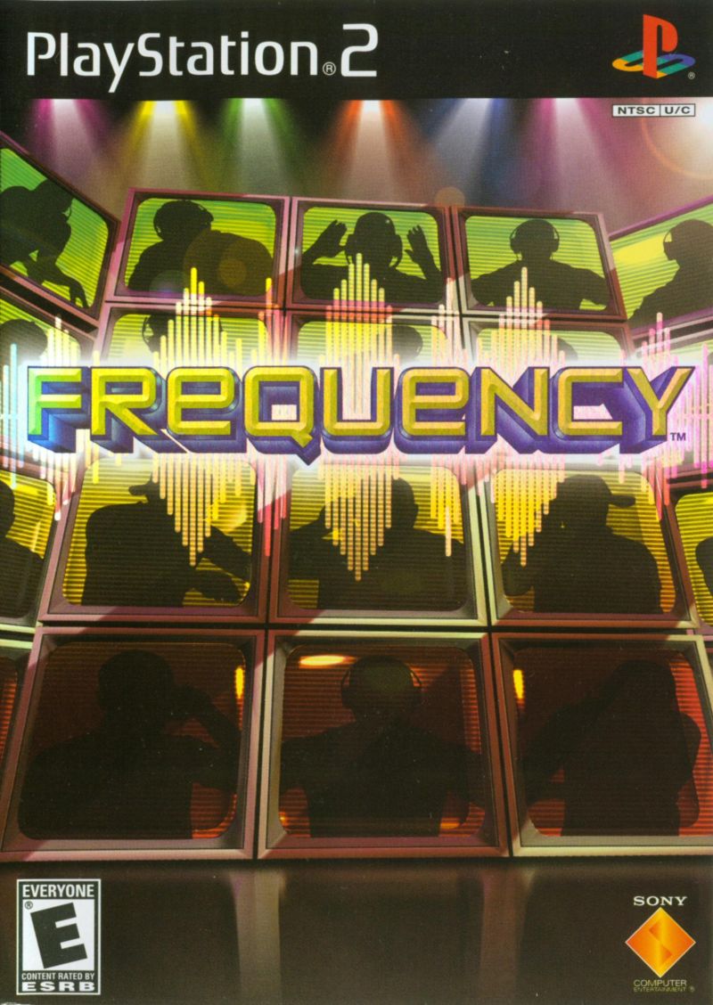 Front cover of Frequency for PlayStation 2