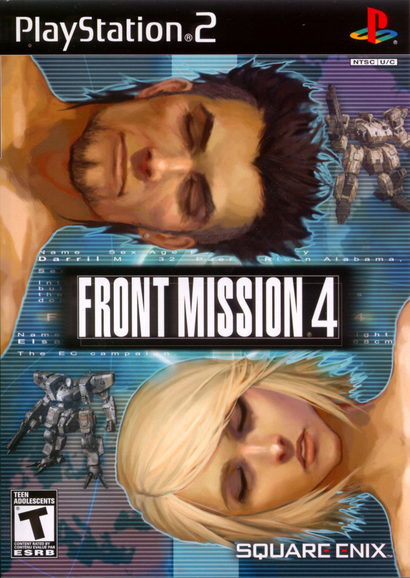 Front cover of Front Mission 4 for PlayStation 2