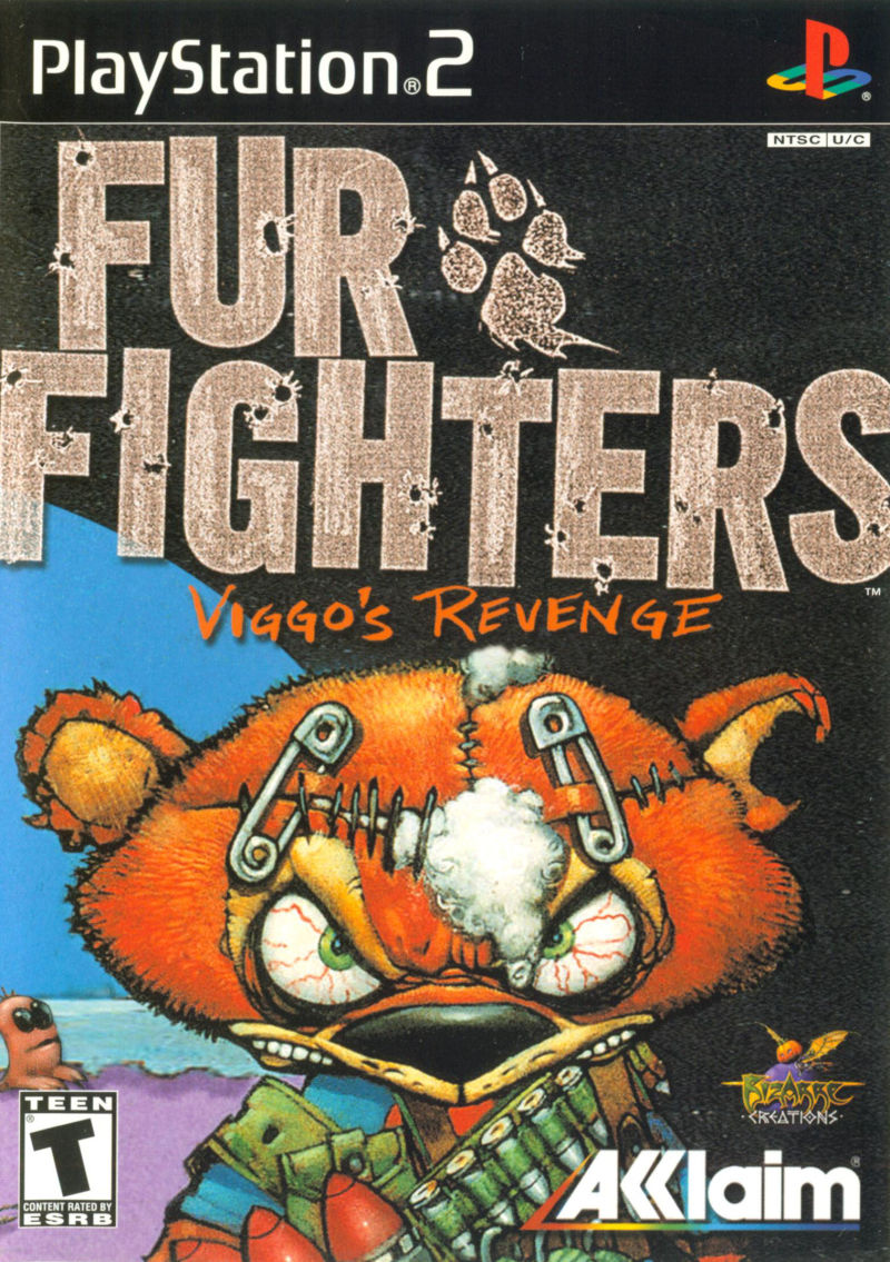 Front cover of Fur Fighters for PlayStation 2