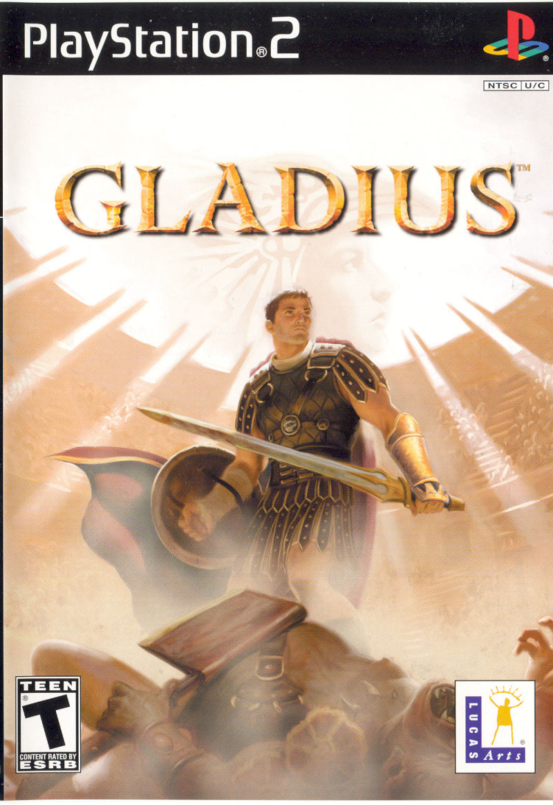 Front cover of Gladius for PlayStation 2