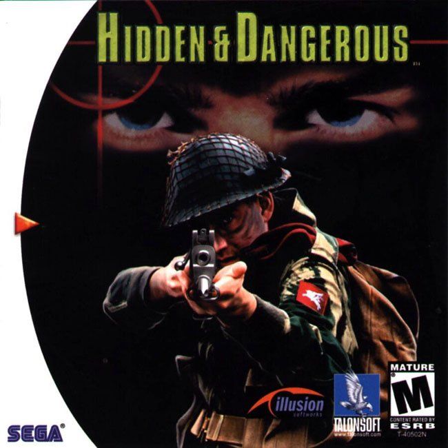 Front cover of Hidden & Dangerous for Dreamcast