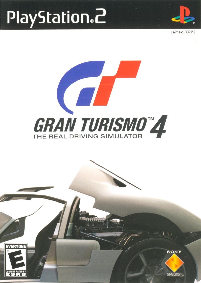 Front cover of Gran Turismo 4 for PlayStation 2
