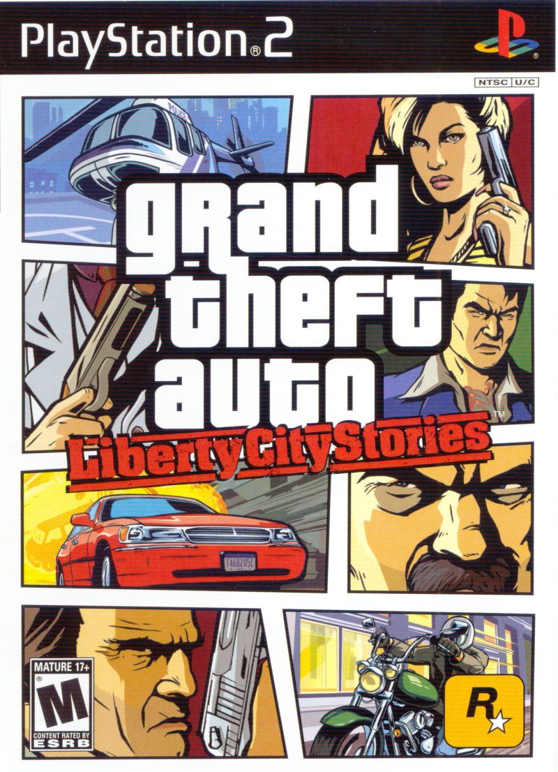 Front cover of Grand Theft Auto: Liberty City Stories for PlayStation 2