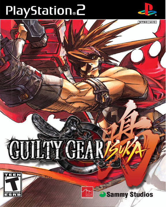 Front cover of Guilty Gear Isuka for PlayStation 2