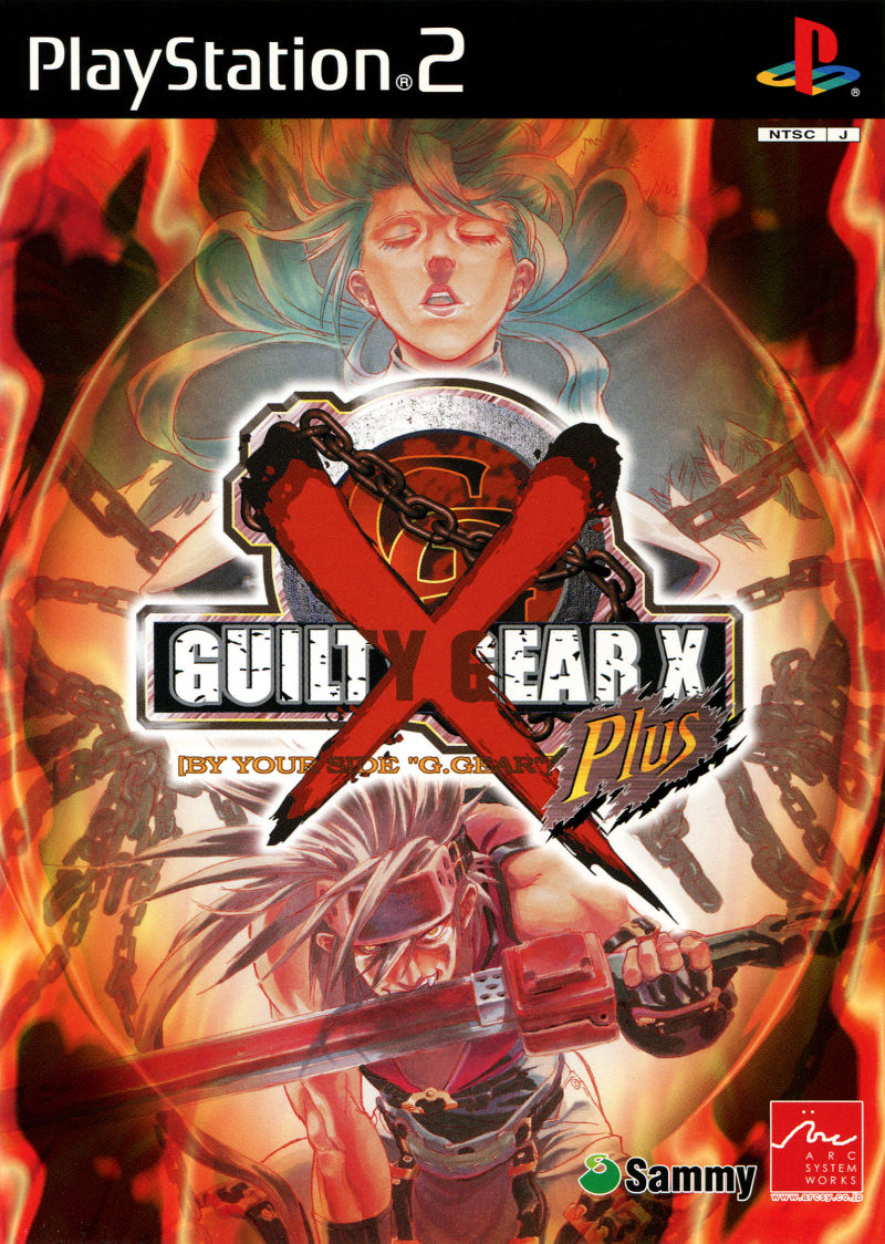 Front cover of Guilty Gear X Plus for PlayStation 2