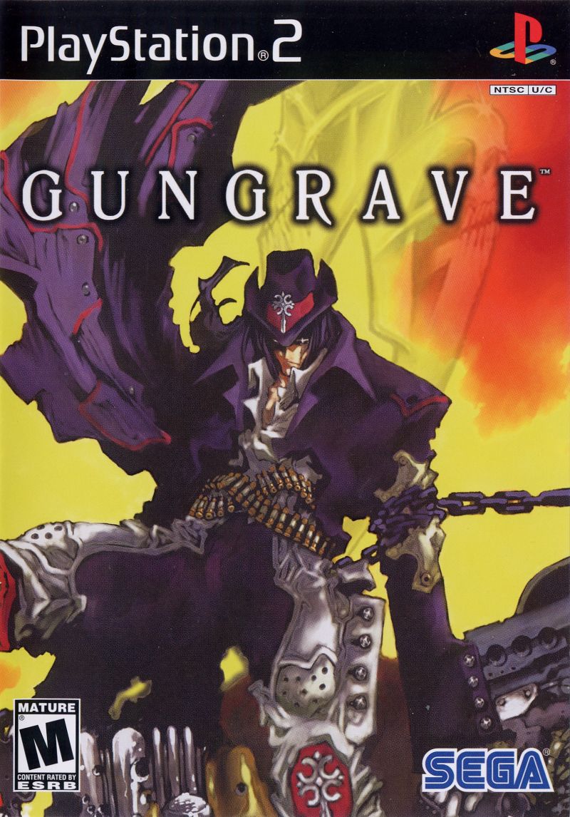 Front cover of Gungrave for PlayStation 2