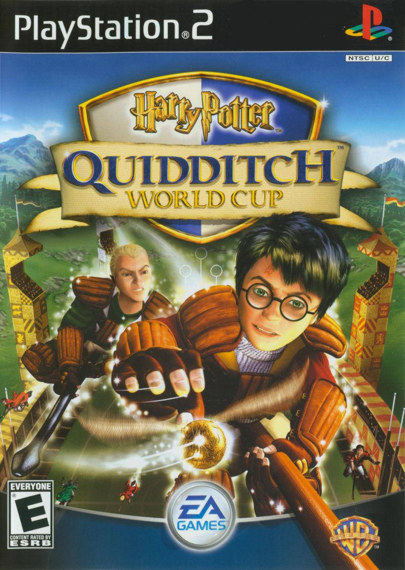 Front cover of Harry Potter: Quidditch World Cup for PlayStation 2