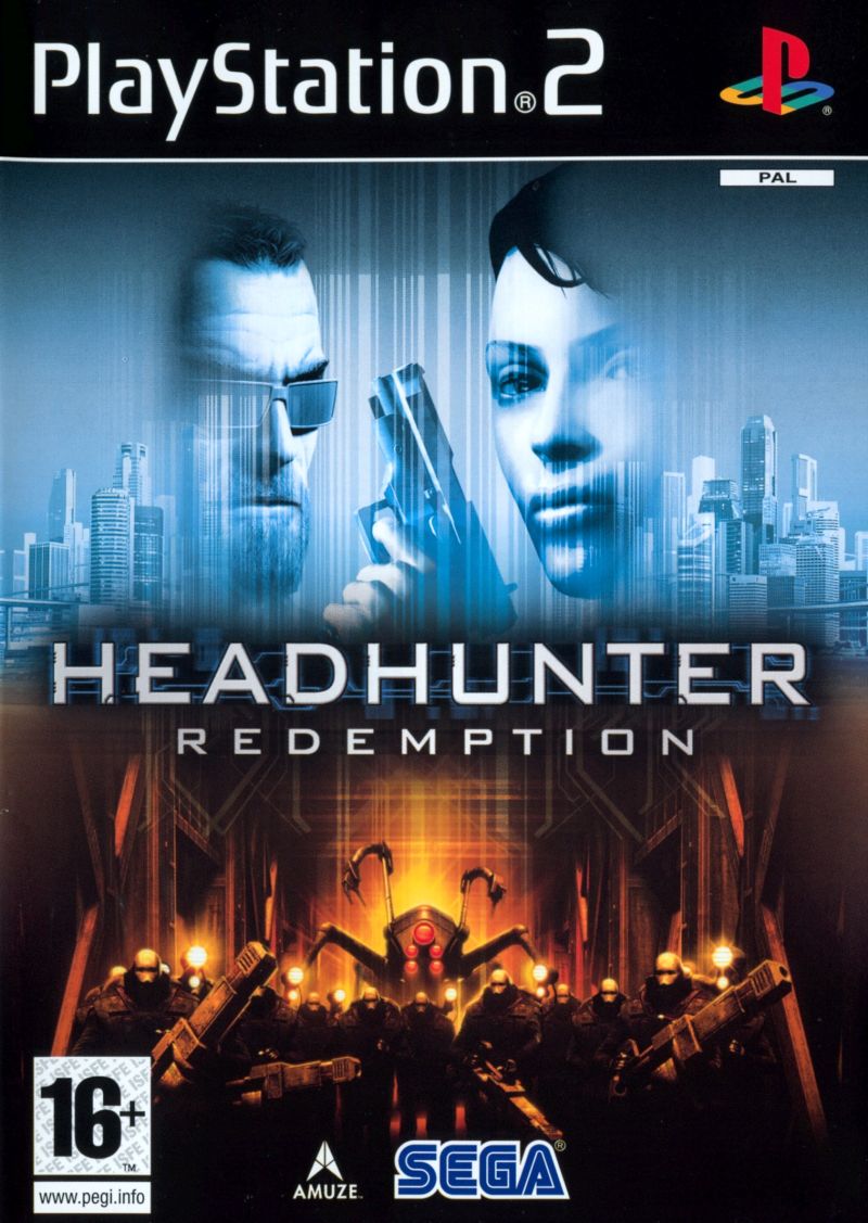 Front cover of Headhunter: Redemption for PlayStation 2