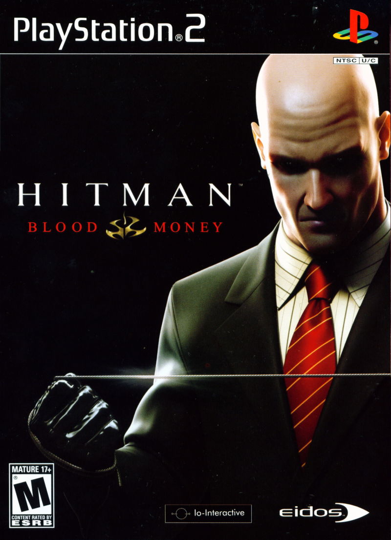 Front cover of Hitman: Blood Money for PlayStation 2