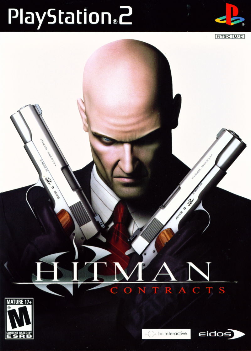Front cover of Hitman: Contracts for PlayStation 2