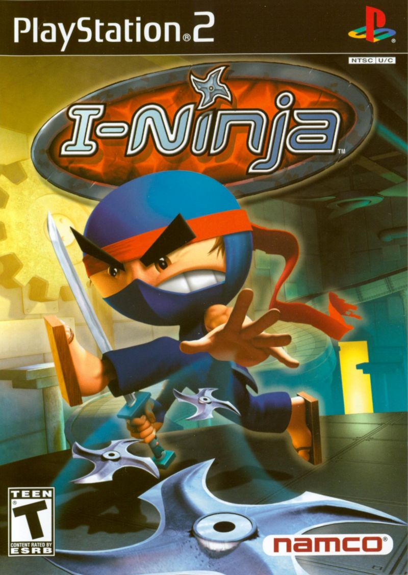 Front cover of I-Ninja for PlayStation 2