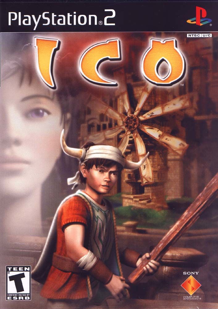 Front cover of ICO for PlayStation 2