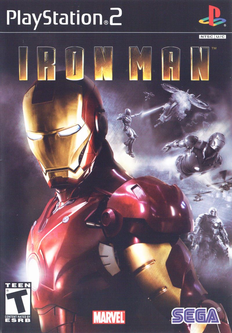 Front cover of Iron Man for PlayStation 2