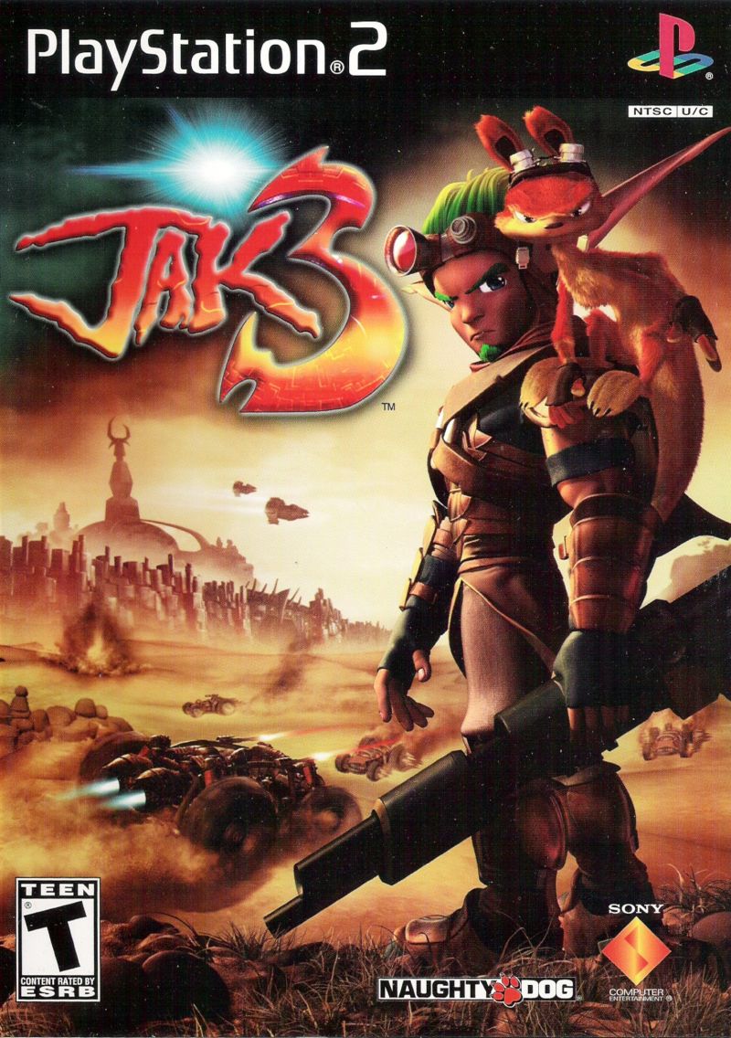 Front cover of Jak 3 for PlayStation 2
