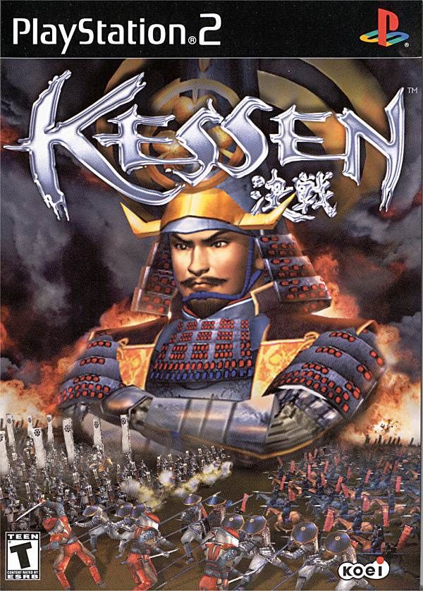 Front cover of Kessen for PlayStation 2