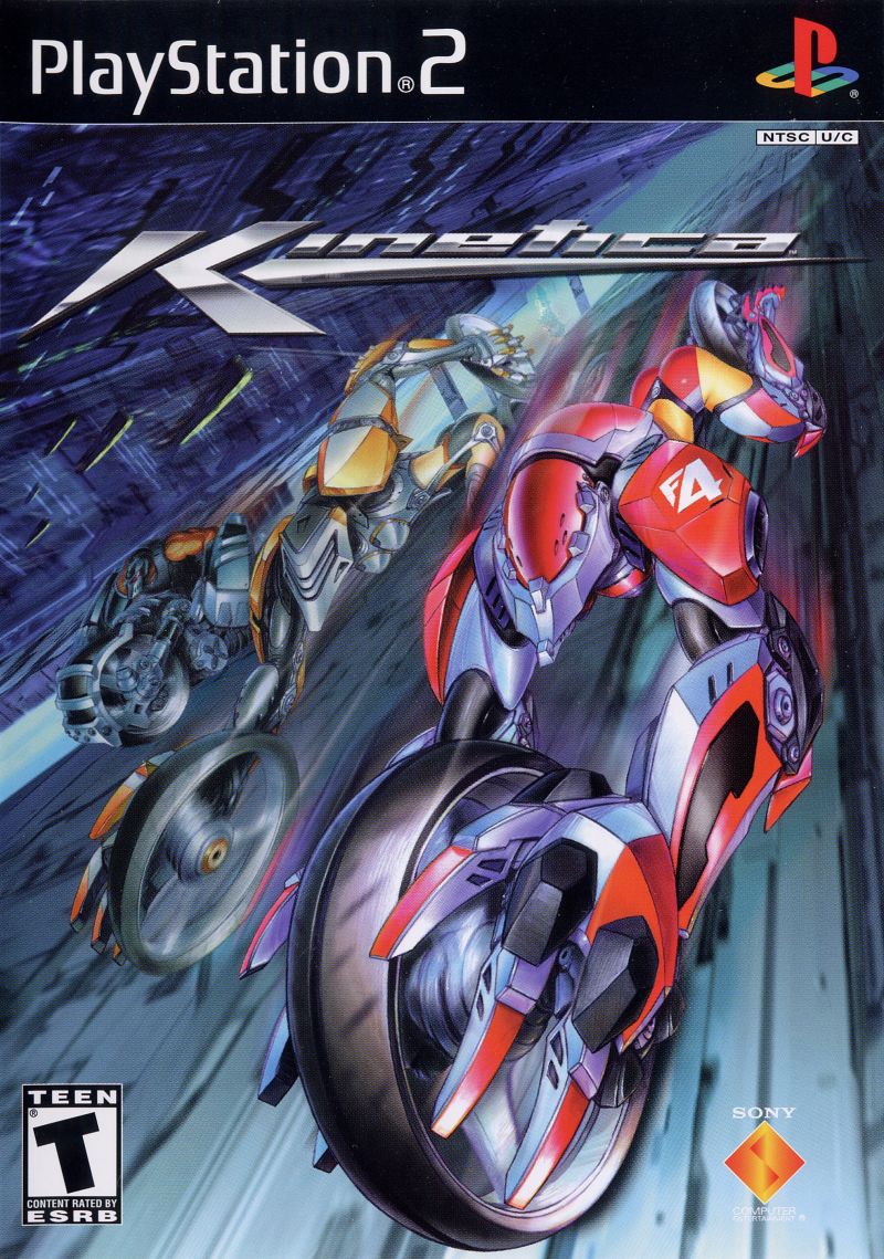 Front cover of Kinetica for PlayStation 2