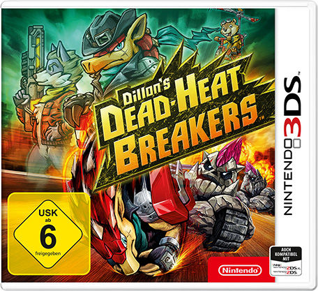 Front cover of Dillon's Dead-Heat Breakers for Nintendo 3DS