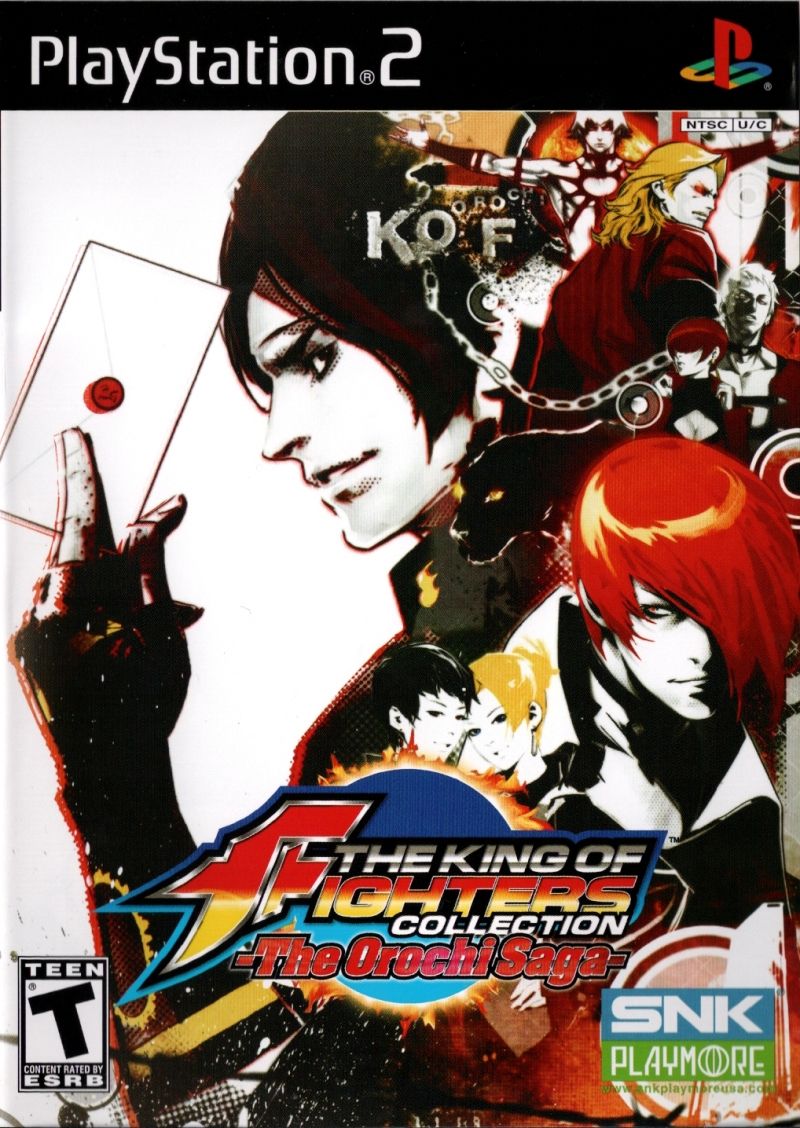Front cover of The King of Fighters Collection: The Orochi Saga for PlayStation 2