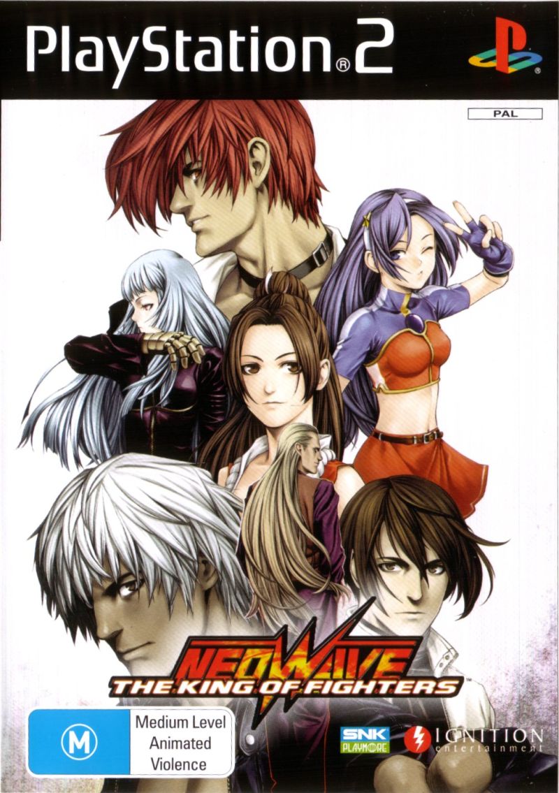 Front cover of The King of Fighters: Neowave for PlayStation 2