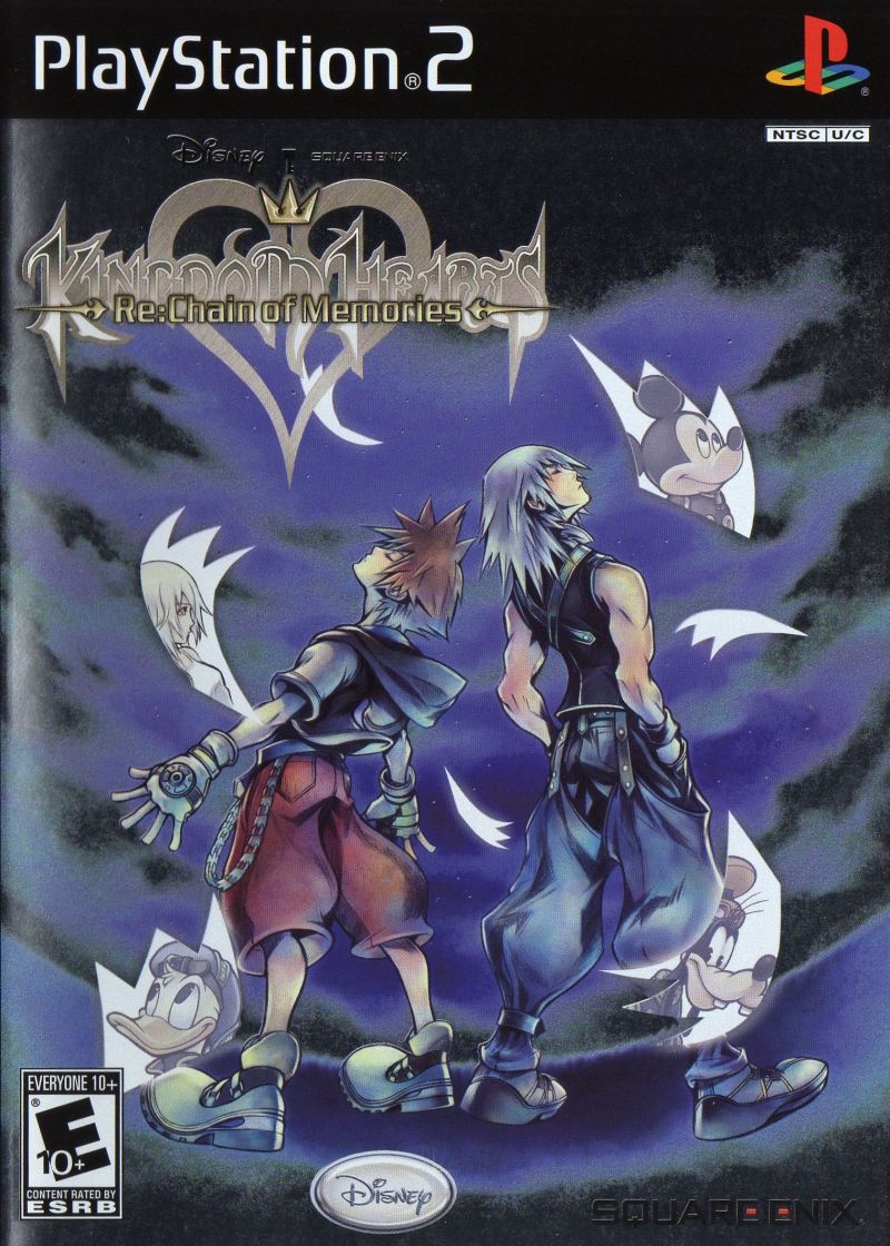 Front cover of Kingdom Hearts: Re:Chain of Memories for PlayStation 2