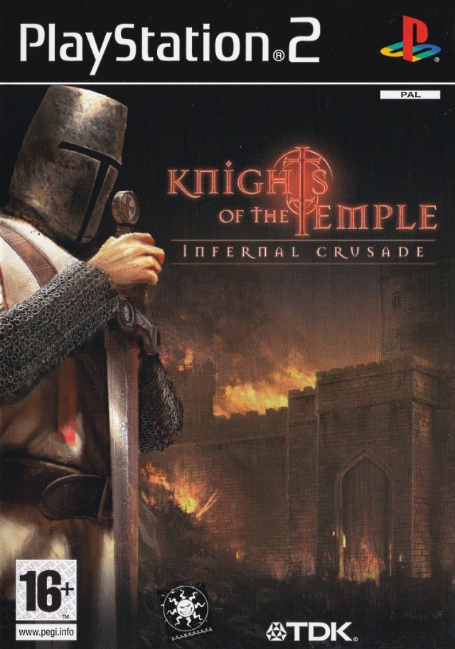 Front cover of Knights of the Temple: Infernal Crusade for PlayStation 2