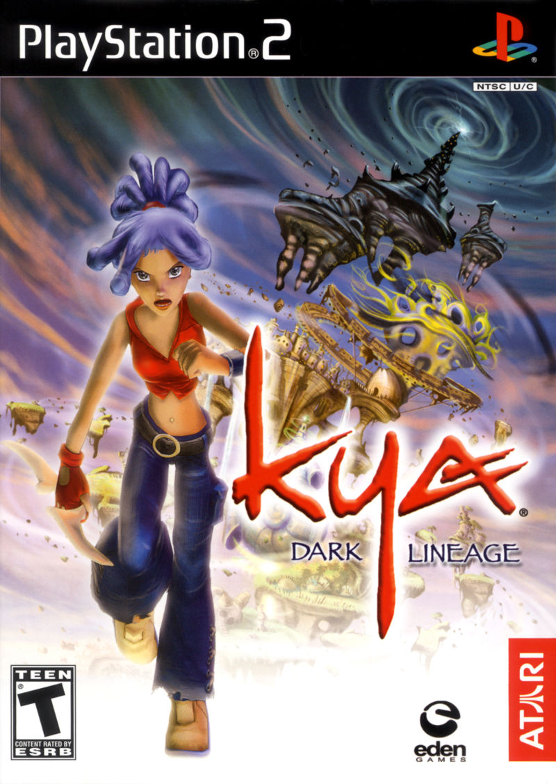 Front cover of Kya: Dark Lineage for PlayStation 2