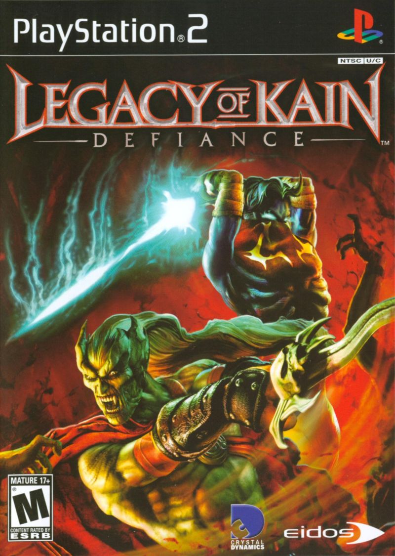 Front cover of Legacy of Kain: Defiance for PlayStation 2