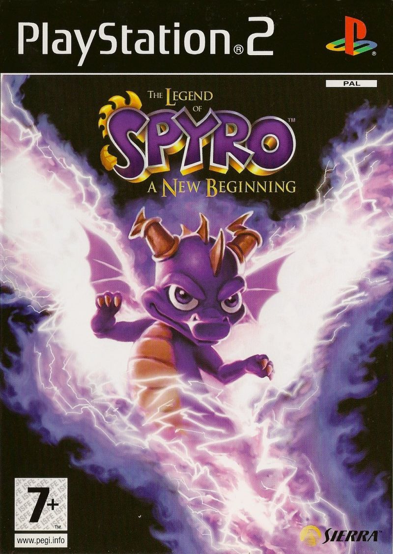 Front cover of The Legend of Spyro: A New Beginning for PlayStation 2